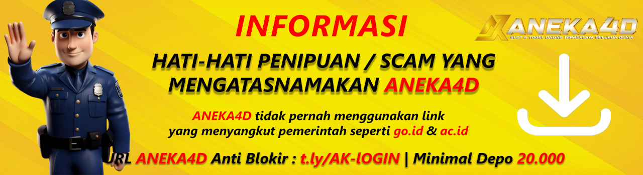 WELCOME ANEKA4D